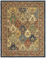 Safavieh Heritage 9'-6" x 13'-6" Rug in Multi / Burgundy