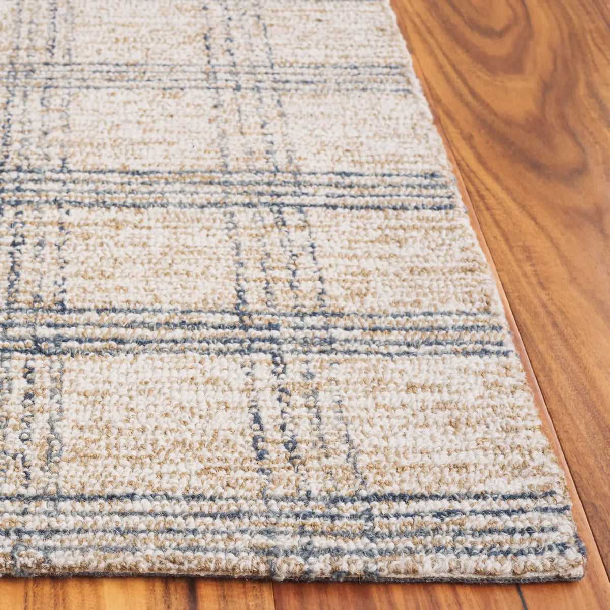 Safavieh Natural Fiber 4'-0" x 6'-0" Rug in Blue / Beige