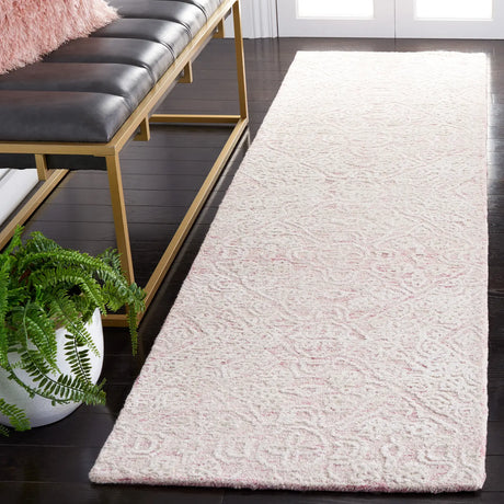 Safavieh Precious 2'-3" x 8'-0" Rug in Pink / Ivory