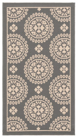Safavieh Courtyard 2'-0" x 3'-7" Rug in Grey