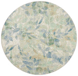 Safavieh Barbados 500 6'-6" x 6'-6" Rug in Blue / Ivory