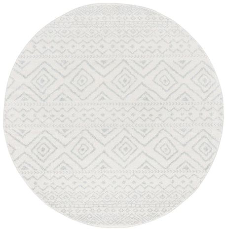 Safavieh Tulum 5'-0" x 5'-0" Rug in Ivory / Light Grey