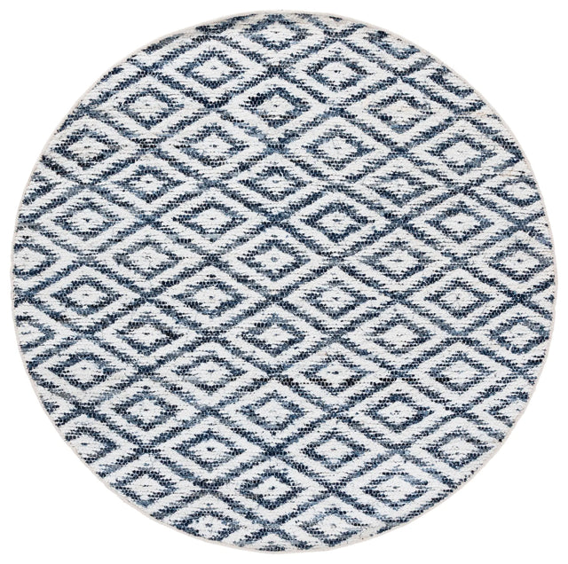 Safavieh Natura 6'-0" x 6'-0" Rug in Navy / Ivory
