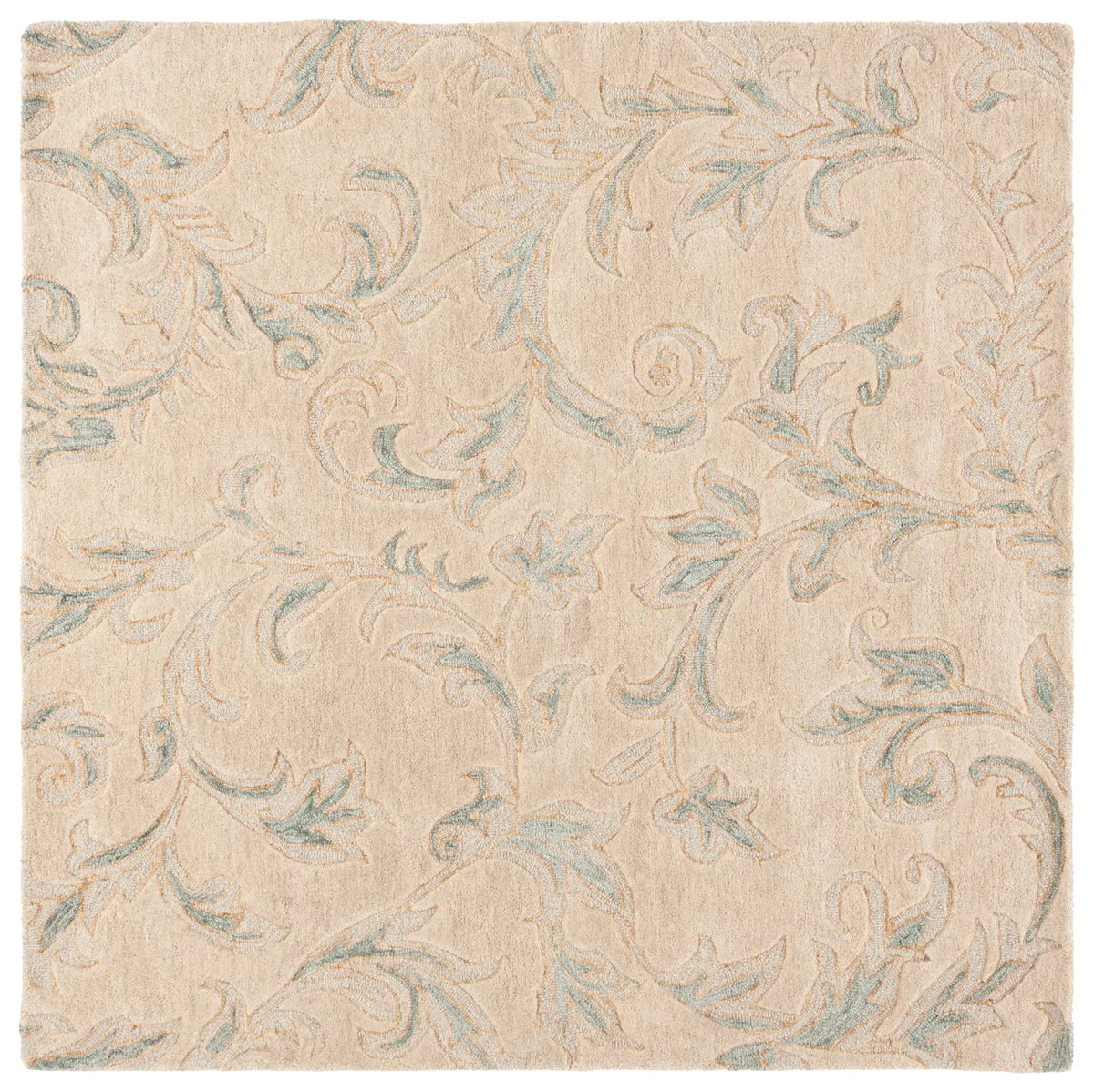 Safavieh Jardin 6'-0" x 6'-0" Rug in Beige / Grey