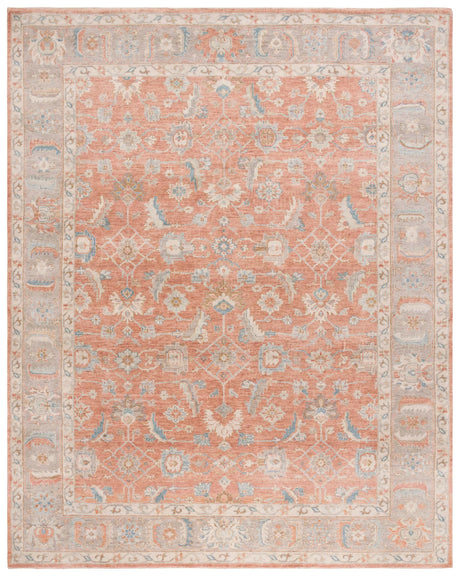 Safavieh Oushak 10'-0" x 14'-0" Rug in Rust / Beige