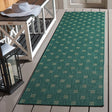 Safavieh Terrace 800 2'-3" x 8'-0" Rug in Dark Green / Light Green