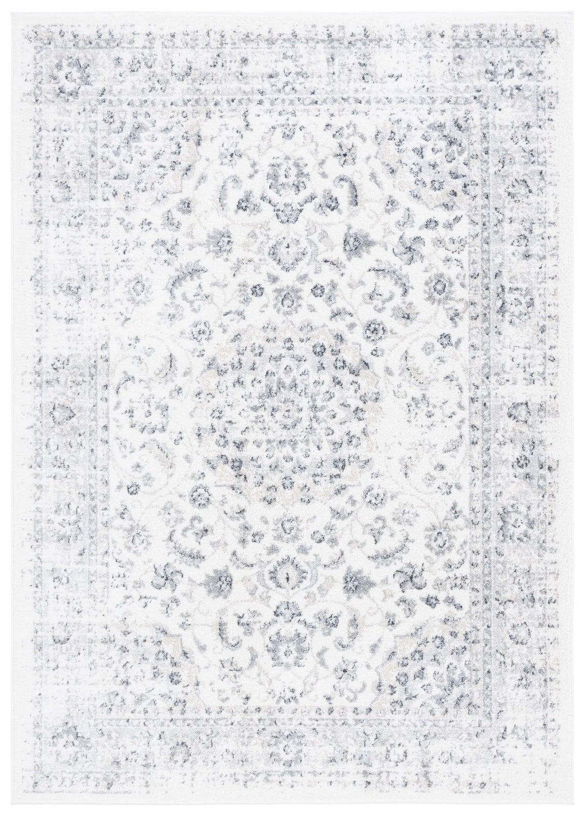 Safavieh Layla 4'-5" x 6'-5" Rug in Ivory / Grey
