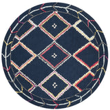 Safavieh Bellagio 5'-0" x 5'-0" Rug in Navy / Multi