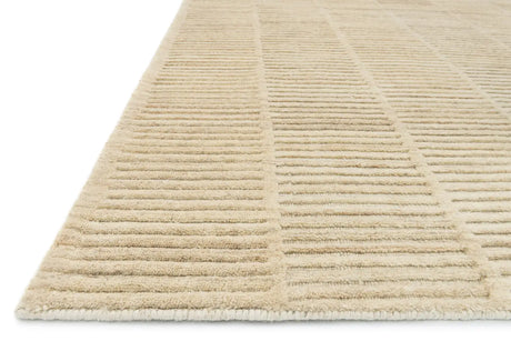 Loloi Hadley HD-01 Natural Rugs - rug corner