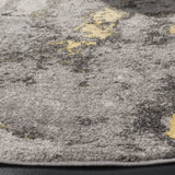 Safavieh Adirondack 6'-0" x 6'-0" Rug in Grey / Yellow