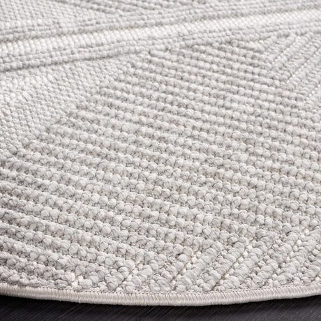 Safavieh Camden 5'-3" x 5'-3" Rug in Grey / Ivory