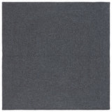 Safavieh Braided 6'-0" x 6'-0" Rug in Black
