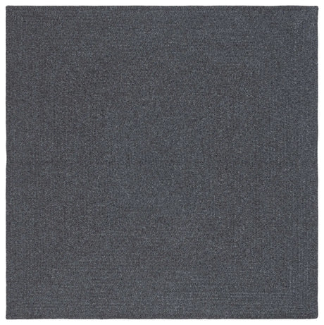 Safavieh Braided 6'-0" x 6'-0" Rug in Black