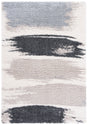 Safavieh Fontana Shag  800 4'-0" x 6'-0" Rug in Grey / Ivory
