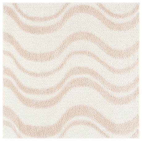 Safavieh Norway 6'-7" x 6'-7" Rug in Beige / Ivory