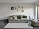 Dynamic Rugs Quin 41009 Light Grey Rugs - Room