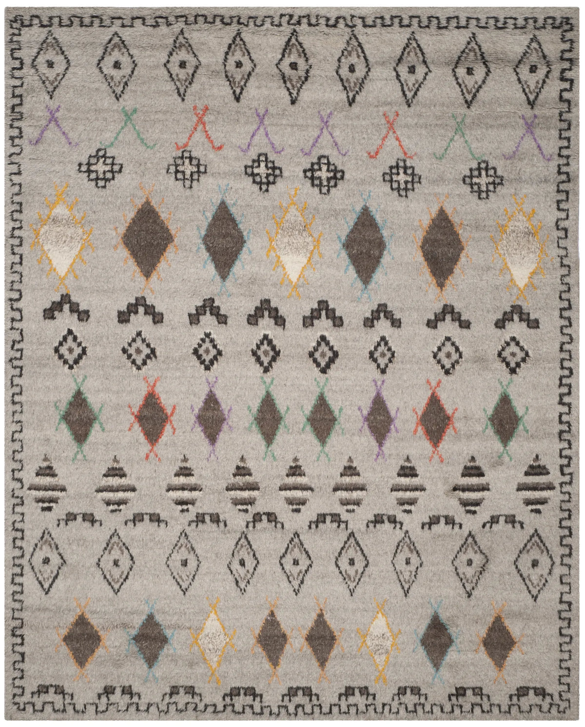 Safavieh Kenya 8'-0" x 10'-0" Rug in Natural / Multi