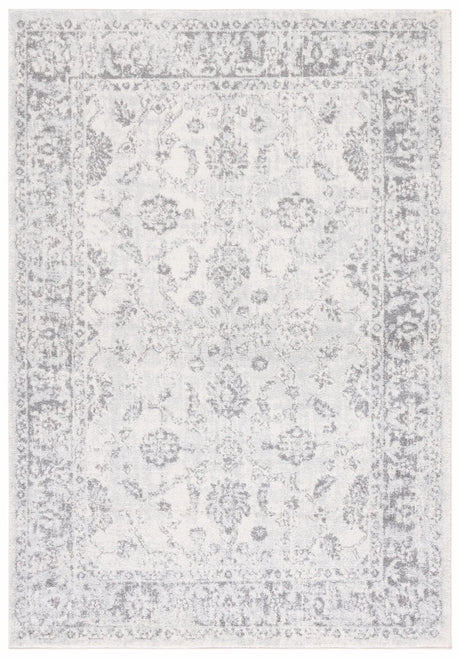 Safavieh Tulum 4'-0" x 6'-0" Rug in Ivory / Grey