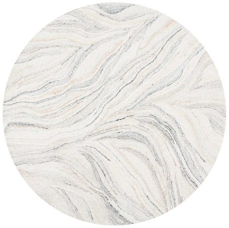 Safavieh Metro 6'-0" x 6'-0" Rug in Ivory / Grey