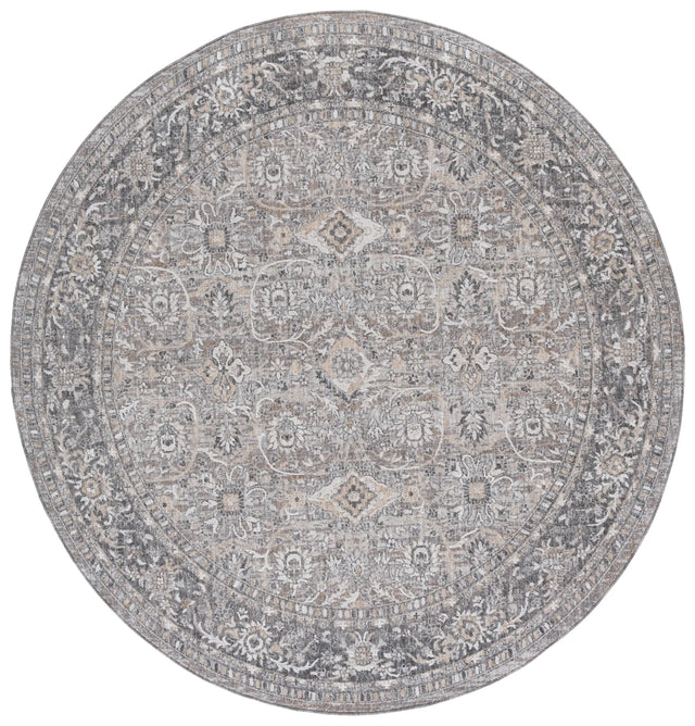 Safavieh Finley 6'-7" x 6'-7" Rug in Grey / Light Grey