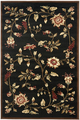 Safavieh Lyndhurst 3'-3" x 5'-3" Rug in Black / Multi