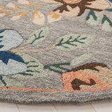 Safavieh Blossom 6'-0" x 6'-0" Rug in Grey / Blue