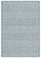 Safavieh Courtyard 5'-3" x 7'-7" Rug in Blue / Grey