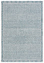 Safavieh Courtyard 5'-3" x 7'-7" Rug in Blue / Grey