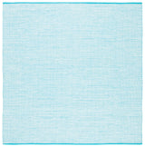 Safavieh Montauk 6'-0" x 6'-0" Rug in Aqua / Blue