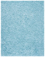 Safavieh Polar Shag 10'-0" x 14'-0" Rug in Light Turquoise
