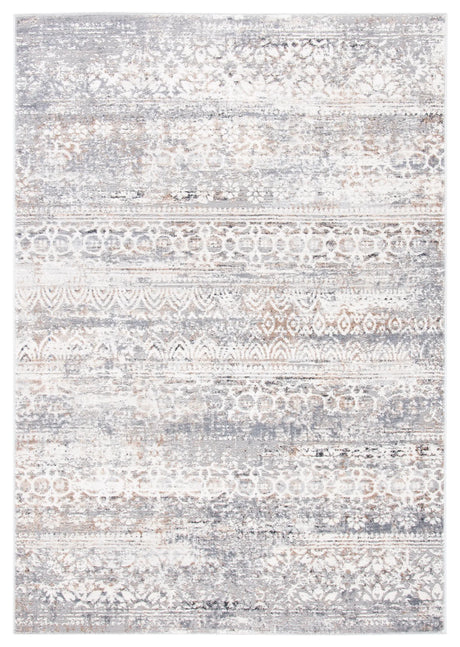 Safavieh Amelia 4'-5" x 6'-5" Rug in Grey / Gold