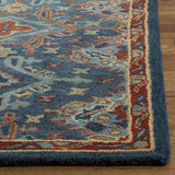 Safavieh Heritage 5'-0" x 8'-0" Rug in Blue / Multi