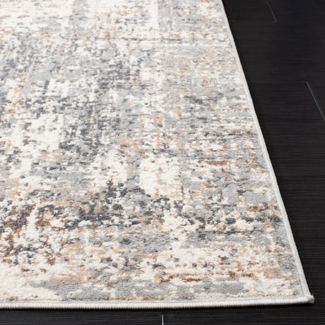 Safavieh Shivan 100 4'-0" x 6'-0" Rug in Ivory / Grey