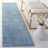 Safavieh Tahoe Shag 2'-0" x 9'-0" Rug in Blue