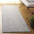 Safavieh Abstract 2'-3" x 8'-0" Rug in Ivory / Black