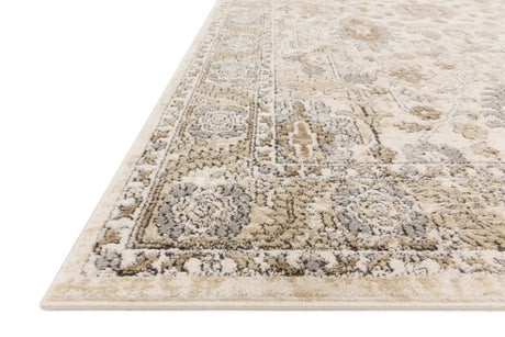 Loloi Teagan Tea-03 Ivory/Sand Rugs - rug corner