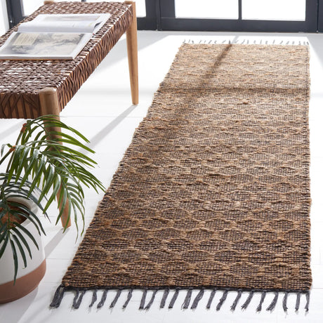 Safavieh Cape Cod 2'-3" x 8'-0" Rug in Charcoal / Natural