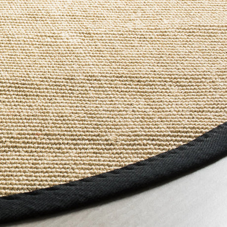 Safavieh Natural Fiber 6'-0" x 6'-0" Rug in Beige / Black