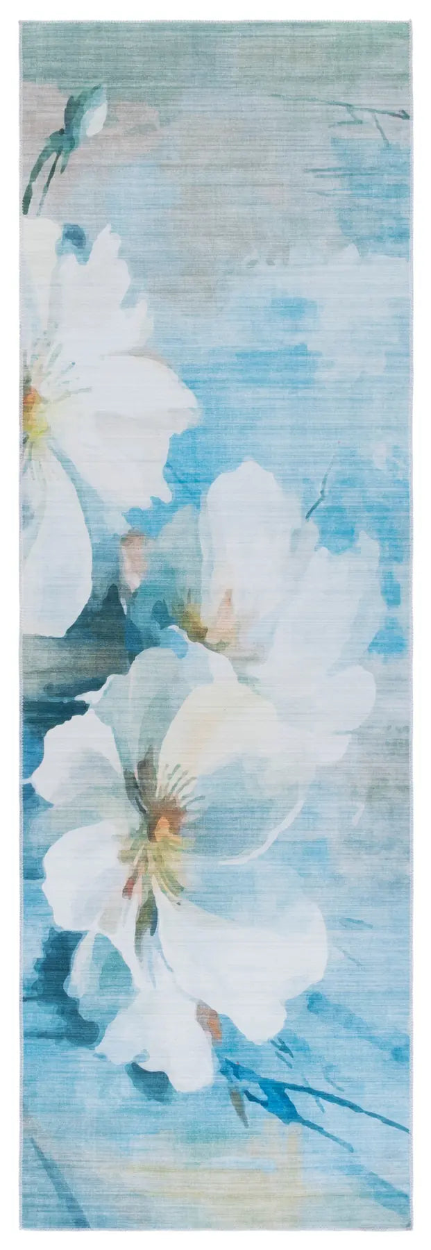 Safavieh Malibu 2'-6" x 8'-0" Rug in Light Blue / Ivory