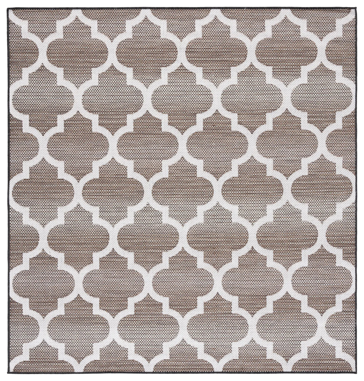 Safavieh Havana 6'-7" x 6'-7" Rug in Light Brown / Ivory