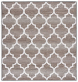 Safavieh Havana 6'-7" x 6'-7" Rug in Light Brown / Ivory