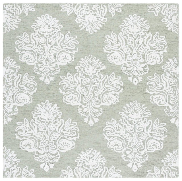 Safavieh Glamour 6'-0" x 6'-0" Rug in Sage / Ivory