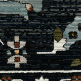 Oriental Weavers Sphinx KEIRA KEI08 Blue Traditional Rugs - room scene 2