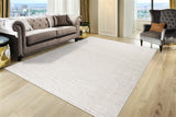 Dynamic Rugs Masai 14500 Power Loomed Modern Ivory Rug - Room