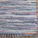 Safavieh Rag Rug 6'-0" x 9'-0" Rug in Aqua / Multi