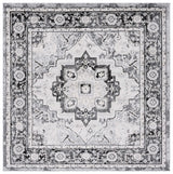 Safavieh Brentwood 6'-7" x 6'-7" Rug in Black / Ivory
