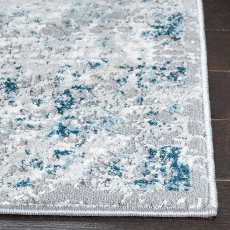 Safavieh Meadow 500 4'-0" x 6'-0" Rug in Grey / Blue
