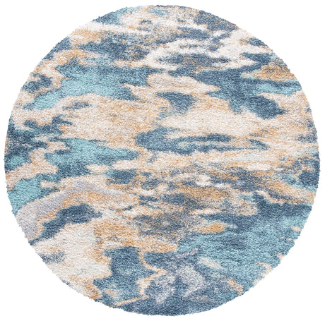 Safavieh Calista 5'-3" x 5'-3" Rug in Blue / Grey