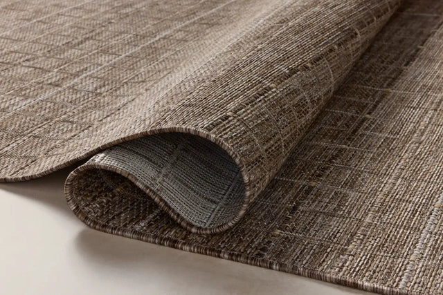 Loloi Birch BIR-02 Natural / Bark Rug - pile height