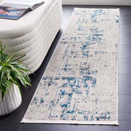 Safavieh Shivan 2'-2" x 8'-0" Rug in Grey / Blue